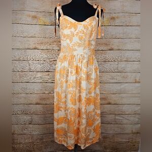 Cupshe Floral Print Sundress Size Medium